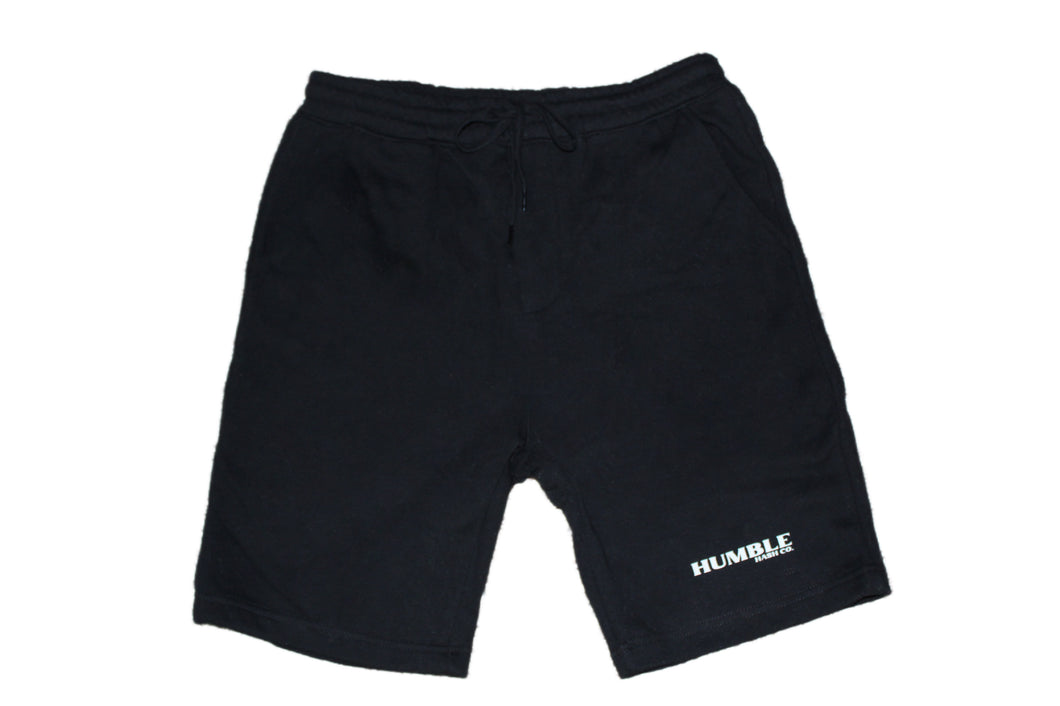 HUMBLE GYM SHORTS | BLACK